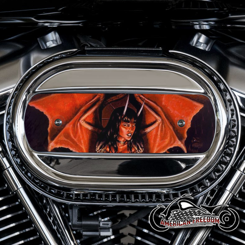 Harley Davidson M8 Ventilator Insert - Red Demon